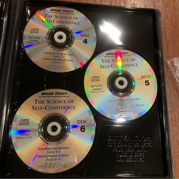 Brian Tracy The Secret of Self Confidence 6 CD Program Nightingale Conant - Picture 4 of 5